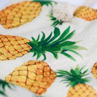 Klassische Tasche - Ananas