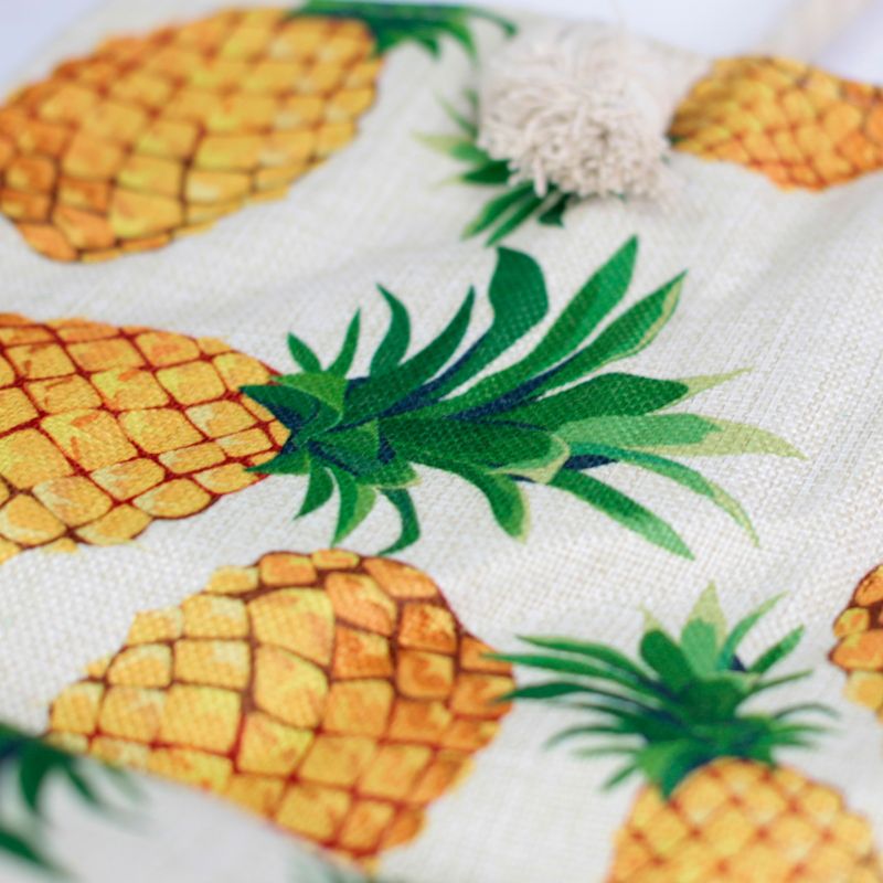 Klassische Tasche - Ananas