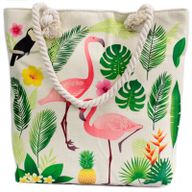 Klassische Tasche - Flamingos