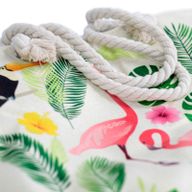 Klassische Tasche - Flamingos