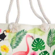 Klassische Tasche - Flamingos