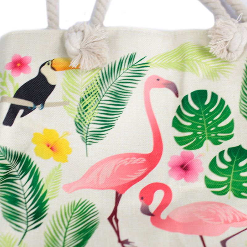 Klassische Tasche - Flamingos