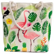 Klassische Tasche - Flamingos