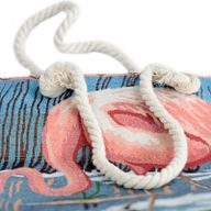 Klassische Tasche - Rosa Flamingo