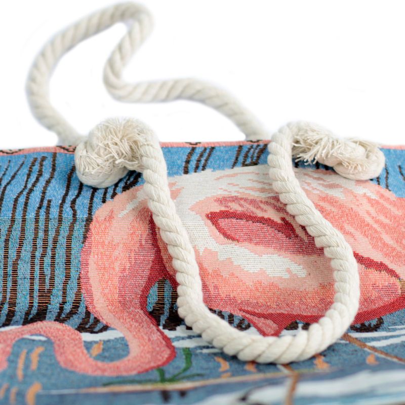 Klassische Tasche - Rosa Flamingo