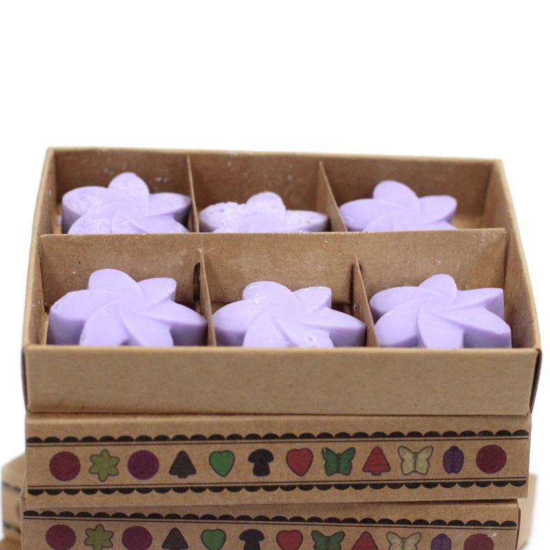 Duftwachs 6er Packung - Lavendelfelder