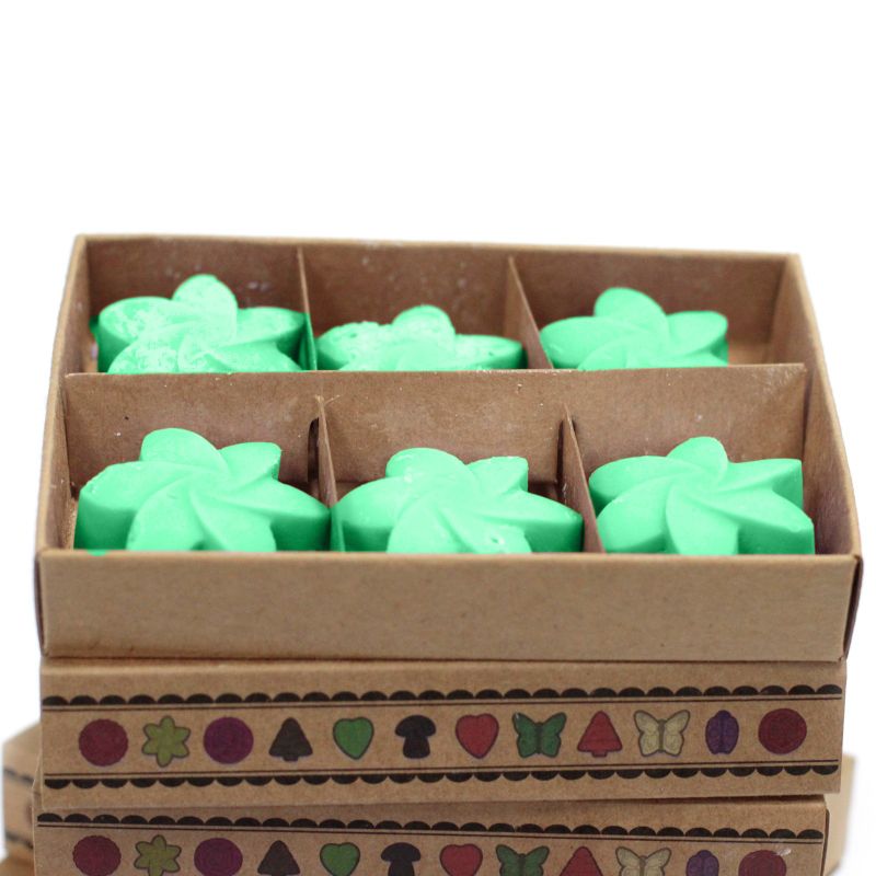 Duftwachs 6er Packung - Verborgener Garten
