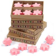 Duftwachs 6er Packung - Klassische Rose