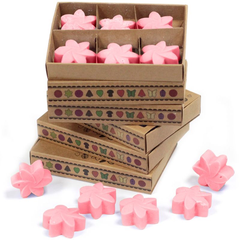 Duftwachs 6er Packung - Klassische Rose