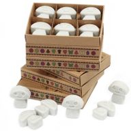 Duftwachs 6er Packung - Dunkles Patschuli