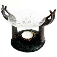 Antike Buddha Duftlampe - Om Hände