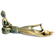 Antike Buddha Räuchergefäß- Hand