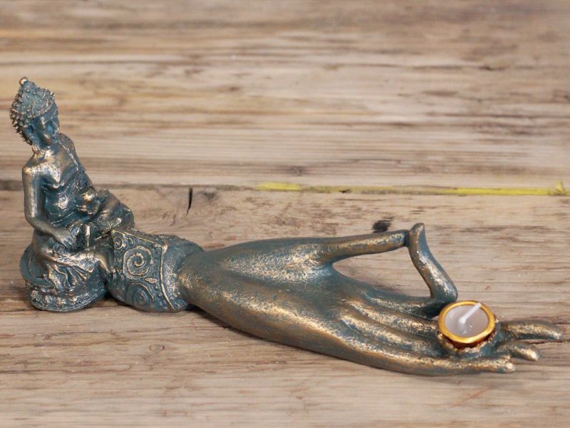 Antike Buddha Räuchergefäß- Hand