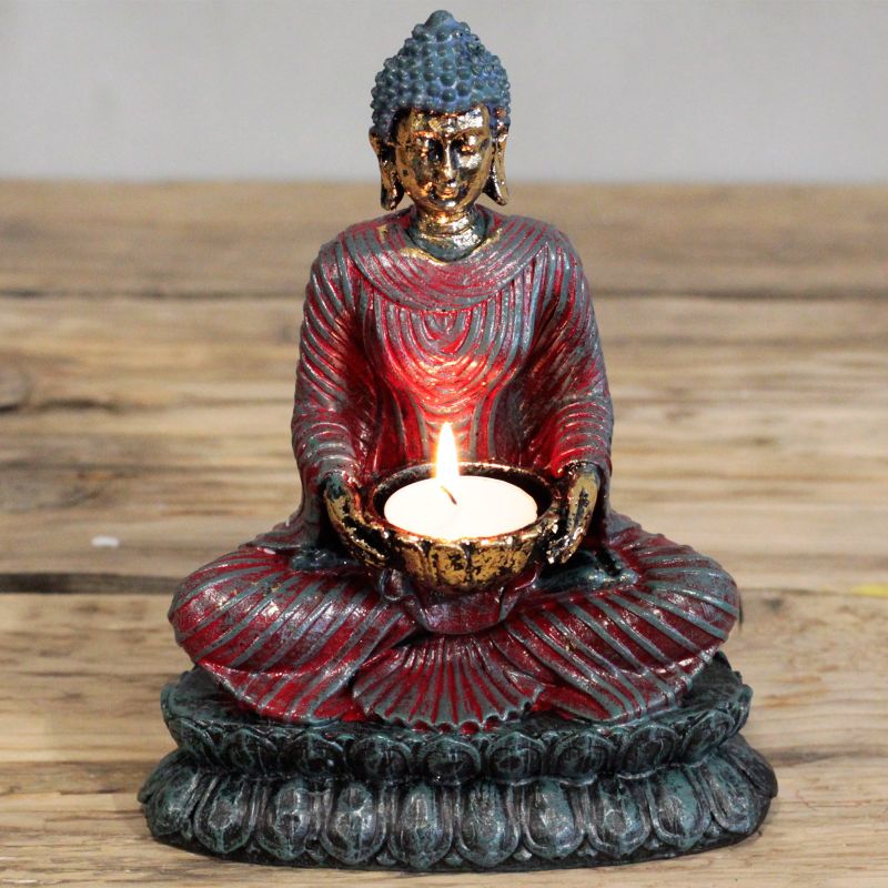 Antike Buddha Kerzenhalter - Anhänger