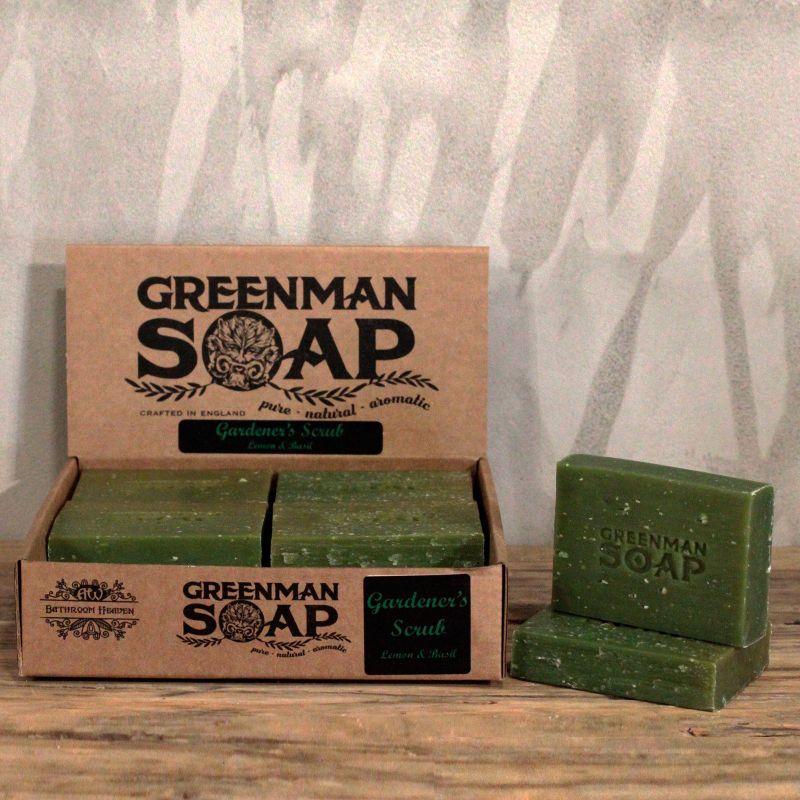 Greenman Seife 100g - Gärtnerschrubb