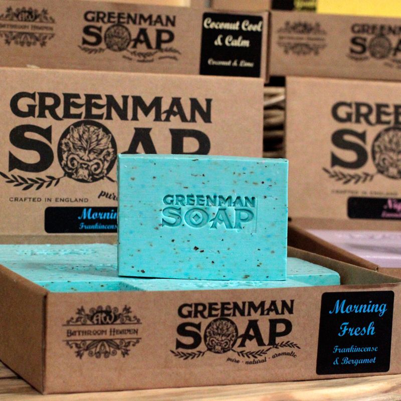 Greenman Seife 100g - Morgenerfrischnung