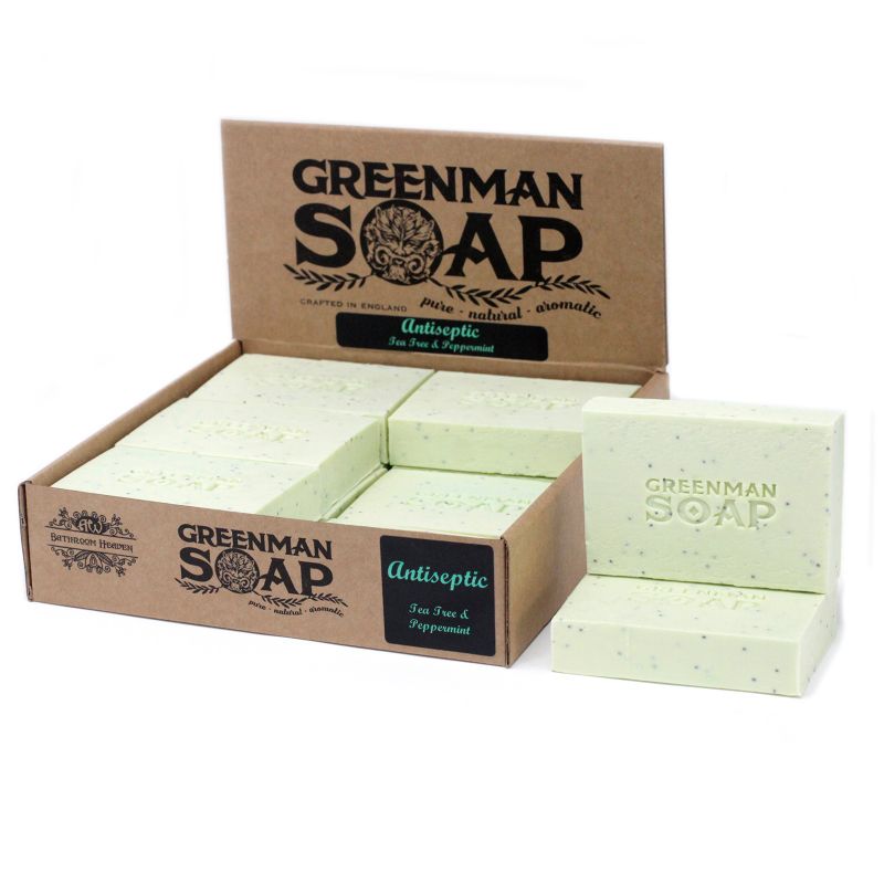 Greenman Seife 100g - Antiseptische Pickel-Attacke