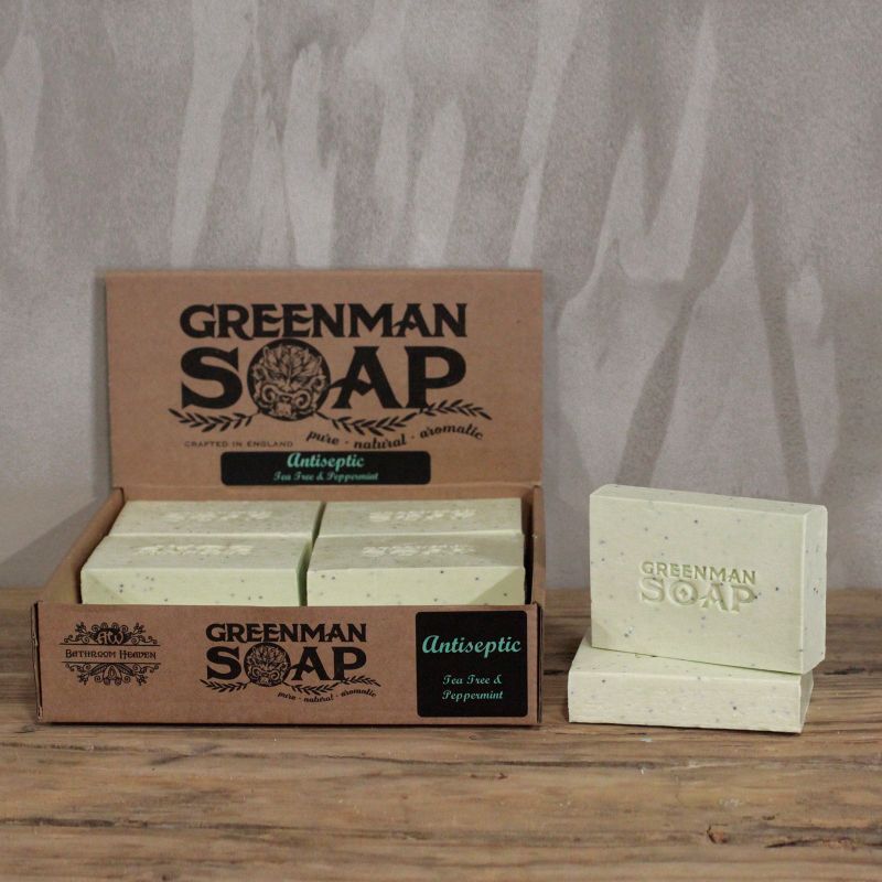 Greenman Seife 100g - Antiseptische Pickel-Attacke