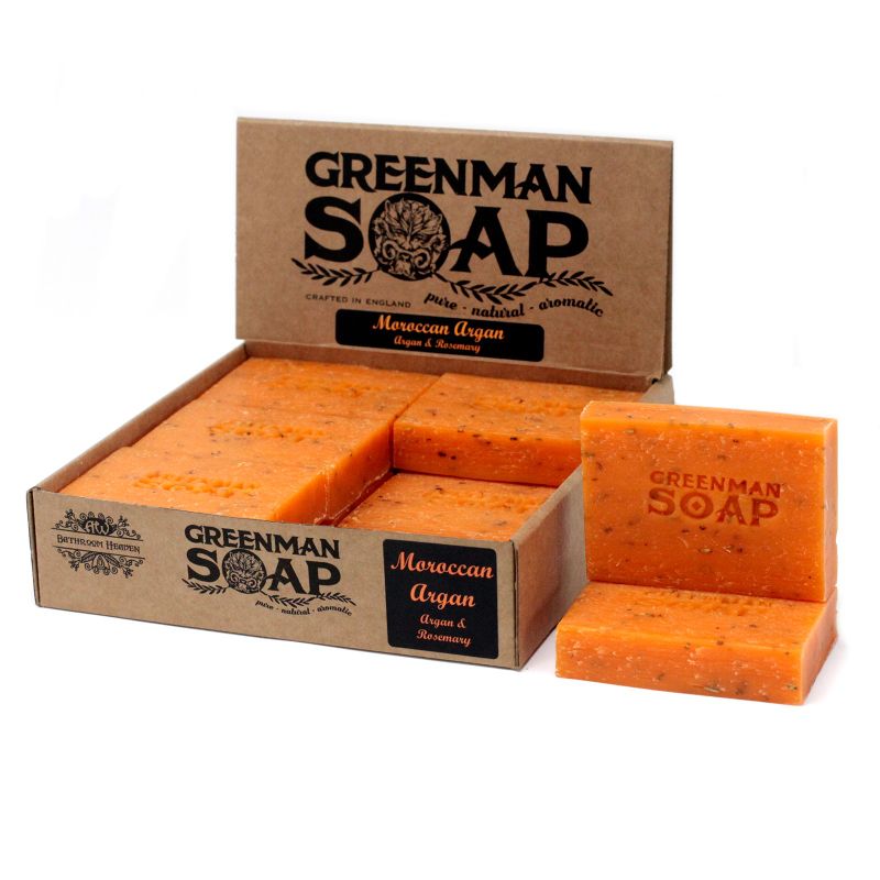Greenman Seife 100g - Goldener Argan