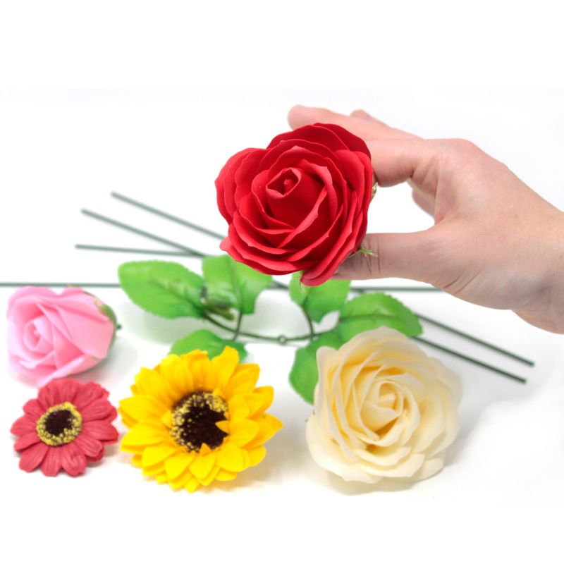DIY Seifenblumen - kl. Sonnenblume - Gelb