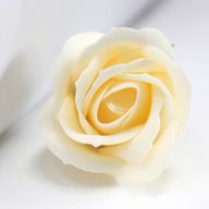 DIY Seifenblumen - mittelgroße Rose - Elfenbein