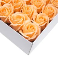 DIY Seifenblumen - mittelgroße Rose - Pfirsich