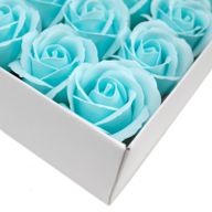 DIY Seifenblumen - mittelgr. Rose - Babyblau