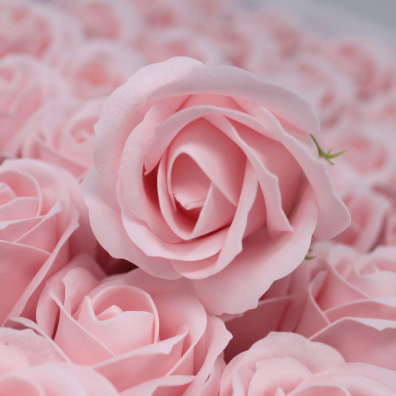 DIY Seifenblumen - mittelgroße Rose - Rosa
