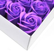 DIY Seifenblumen - mittelgroße Rose - Lavendel