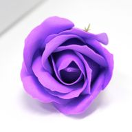 DIY Seifenblumen - mittelgroße Rose - Lavendel
