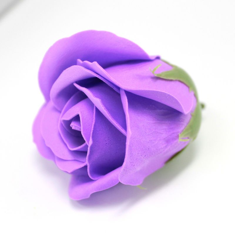 DIY Seifenblumen - mittelgroße Rose - Lavendel