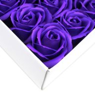 DIY Seifenblumen - mittelgroße Rose - Violett