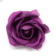 DIY Seifenblumen - mittelgr. Rose - Dunkelviolett