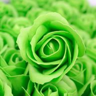 DIY Seifenblumen - mittelgroße Rose - Grün