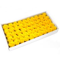 DIY Seifenblumen - mittelgroße Rose - Gelb