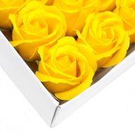 DIY Seifenblumen - mittelgroße Rose - Gelb