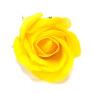 DIY Seifenblumen - mittelgroße Rose - Gelb