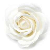 DIY Seifenblumen - große Rose - Weiß