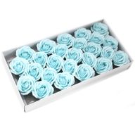 DIY Seifenblumen - große Rose - Babyblau
