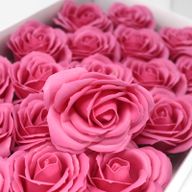 DIY Seifenblumen - große Rose - Rosenfarbe