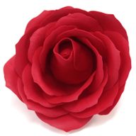 DIY Seifenblumen - große Rose - Rot