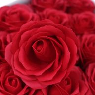 DIY Seifenblumen - große Rose - Rot