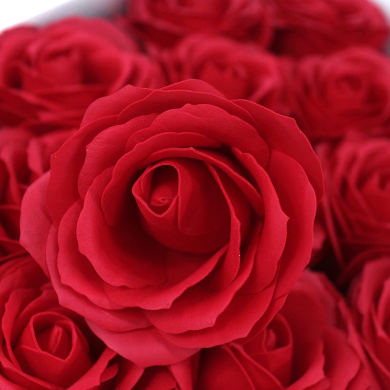 DIY Seifenblumen - große Rose - Rot