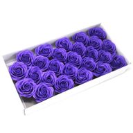 DIY Seifenblumen - große Rose - Violett