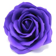 DIY Seifenblumen - große Rose - Violett