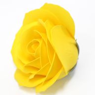 DIY Seifenblumen - große Rose - Gelb