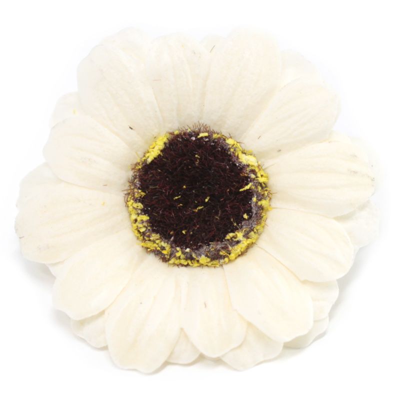 DIY Seifenblumen - kl. Sonnenblume - Elfenbein