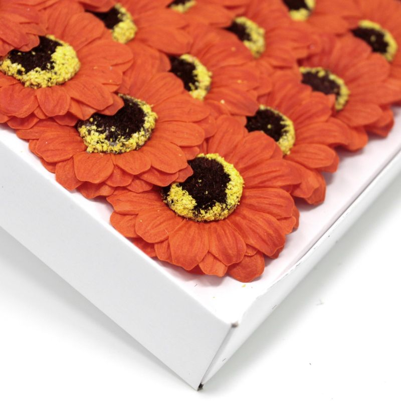 DIY Seifenblumen - kl. Sonnenblume - Orange