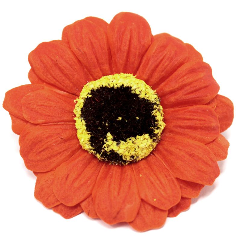 DIY Seifenblumen - kl. Sonnenblume - Orange