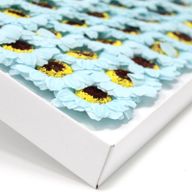 DIY Seifenblumen - kl. Sonnenblume - Blau